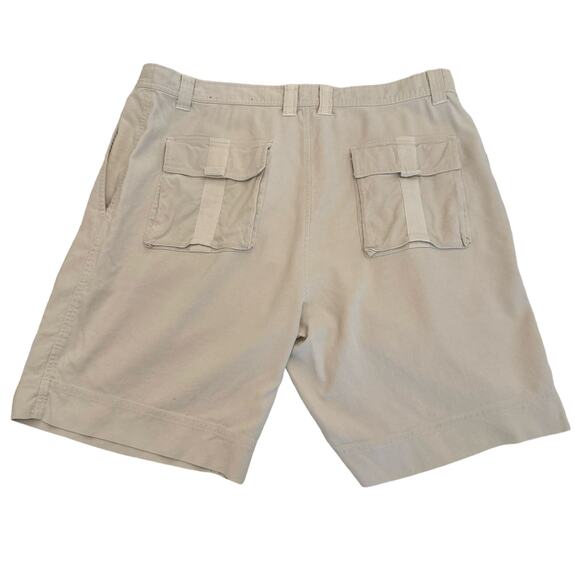 Axis Silk Flat Front Chino Shorts 38 - Picture 2 of 13